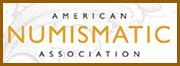The American Numismatic Association logo